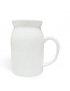 jarra lechera de cerámica para sublimar