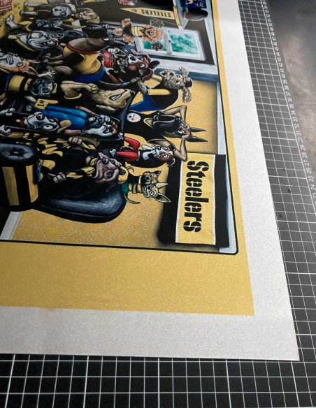 placa aperlada para sublimación de 40x60 cm.