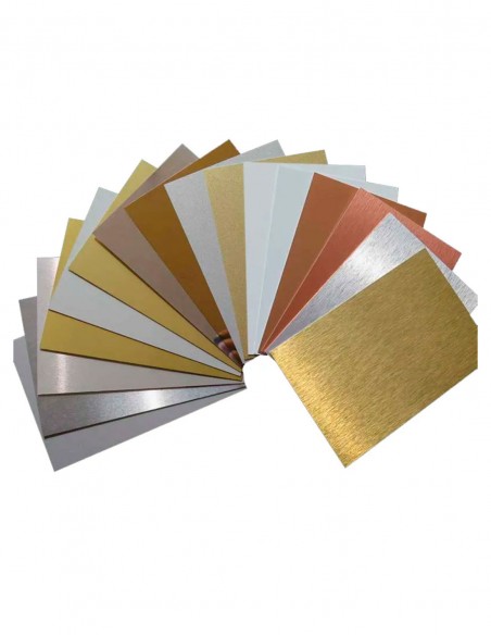 aluminio para sublimación disponible varios colores