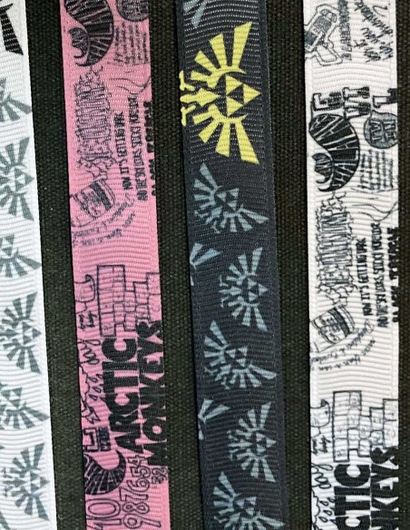 sublimación de pulseras personalizadas a todo color.