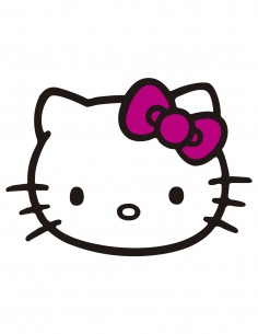 vinil decorativo para pared hello kitty