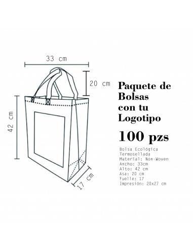 BOLSA PROMOCIONAL ECOLÓGICA CON TU...