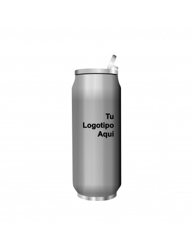 lata de acero inoxidable personalizada en sublimación