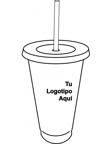 Vasos personalizados con vinil para enventos