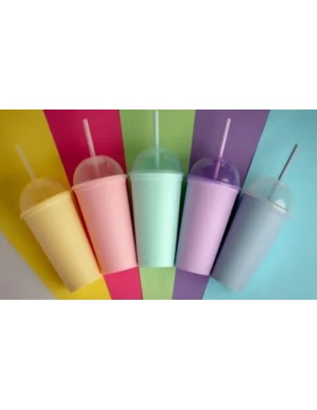 Vaso para frapé reusable personalizado