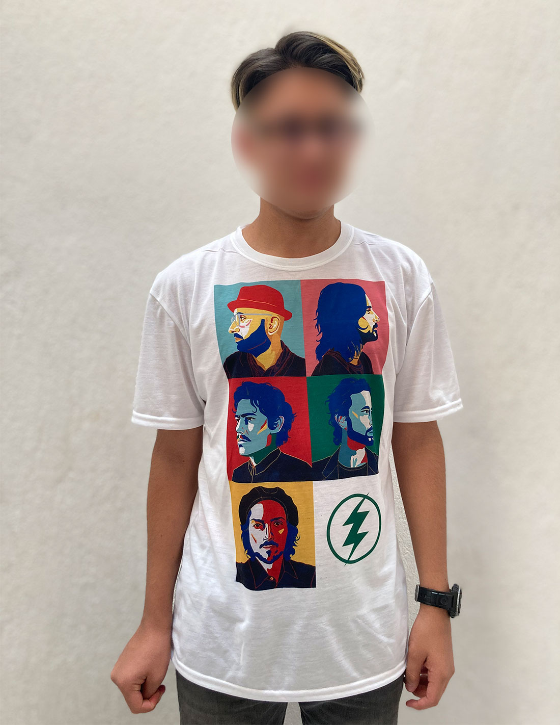 playera artista zoe sublimada